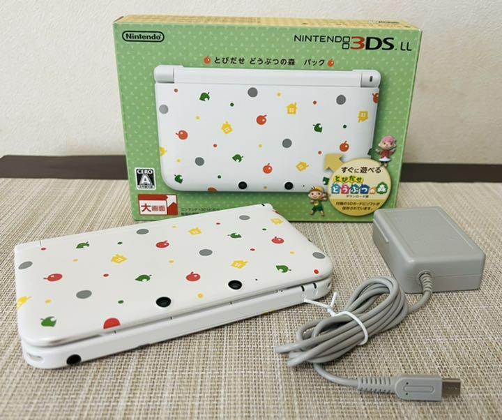 2022新生活 ☆未使用☆極美品ニンテンドー3DS LL とびだせどうぶつの森